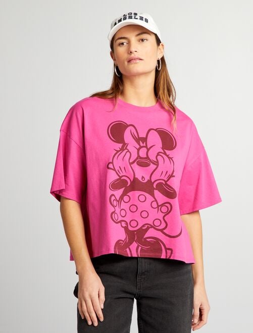 T-shirt met korte mouw 'Minnie' - Kiabi