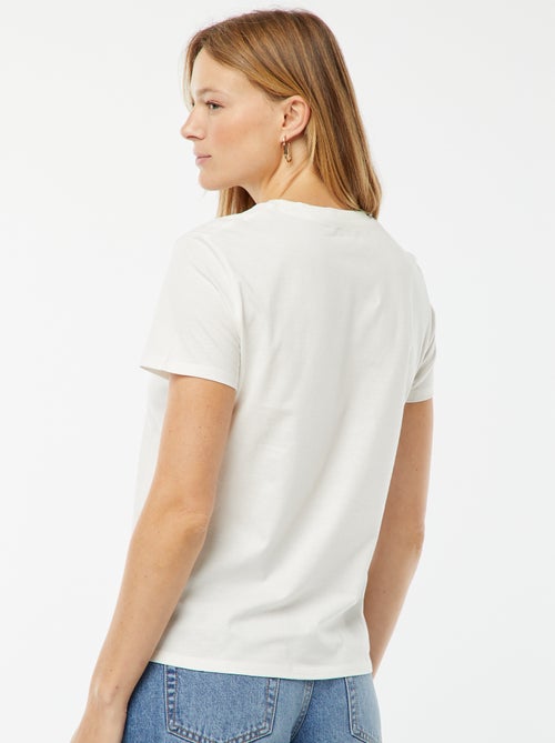 T-shirt met korte mouw | 'Moederdag' - Kiabi