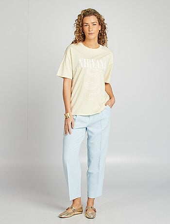 T-shirt met korte mouw 'Nirvana'