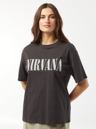 T-shirt met korte mouw 'Nirvana'