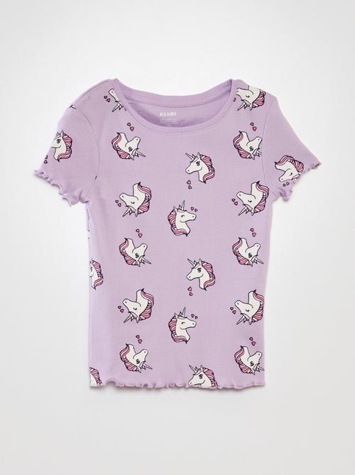 T-shirt met korte mouw - Kiabi