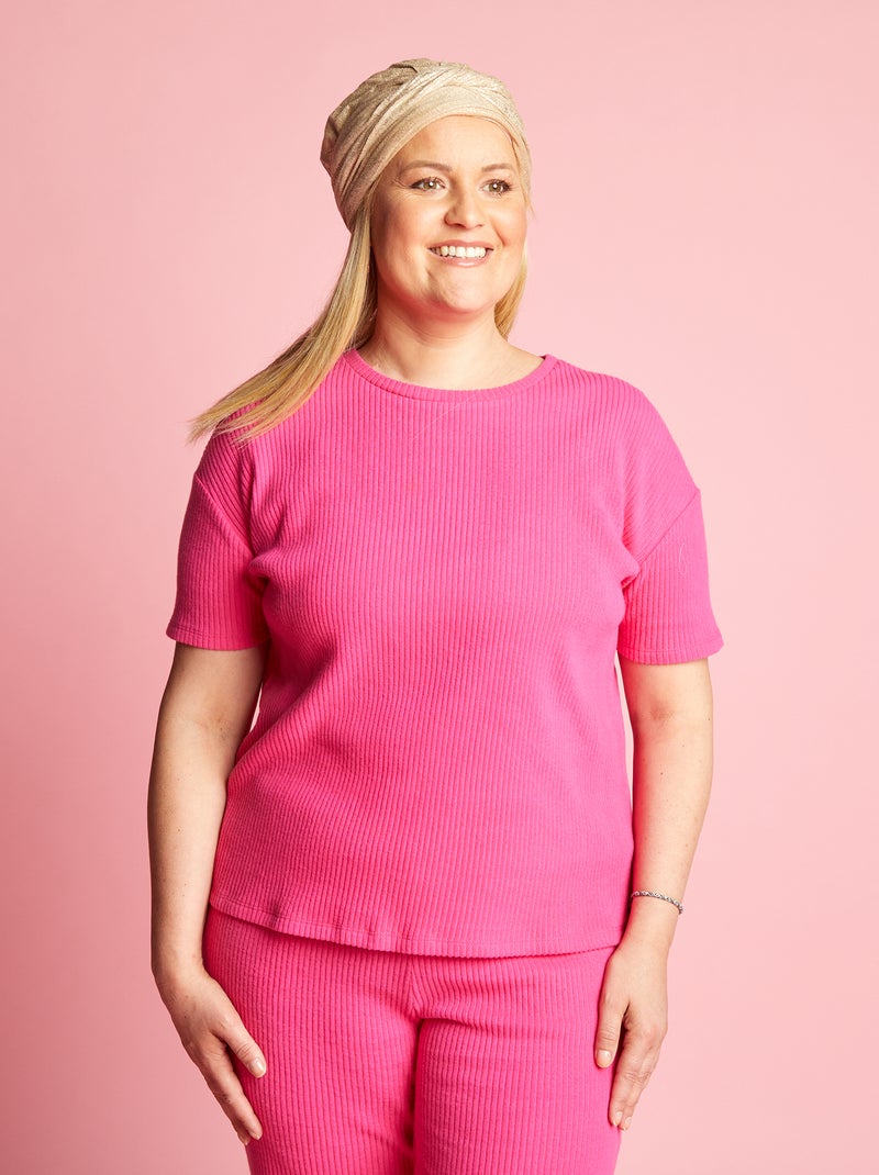 T-shirt met korte mouw ROSE - Kiabi