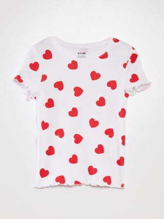 T-shirt met korte mouw