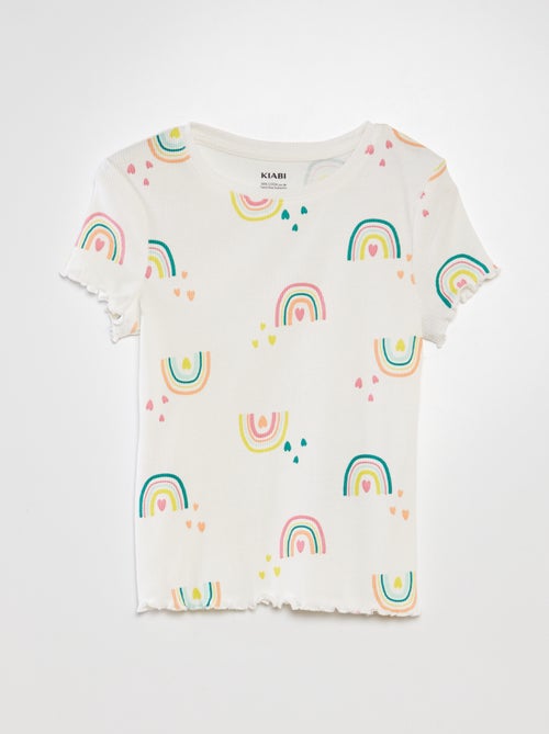 T-shirt met korte mouw - Kiabi