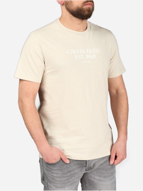 T-shirt met korte mouwen - Calvin Klein - Kiabi T-shirt met korte mouwen - Calvin Klein - Kiabi