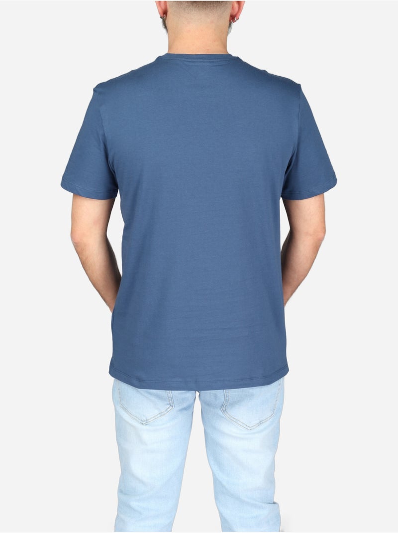 T-shirt met korte mouwen - Calvin Klein Blauw - Kiabi