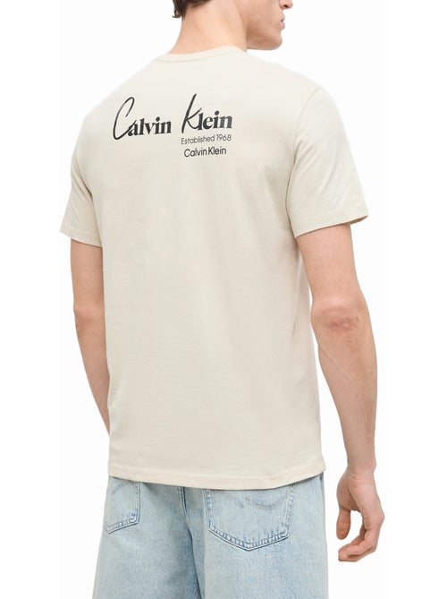 T-shirt met korte mouwen - Calvin Klein - Kiabi T-shirt met korte mouwen - Calvin Klein - Kiabi