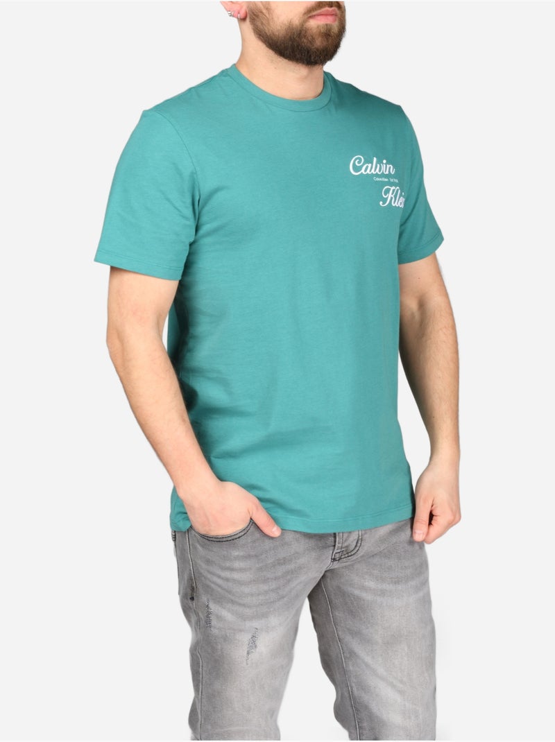 T-shirt met korte mouwen - Calvin Klein Groen - Kiabi