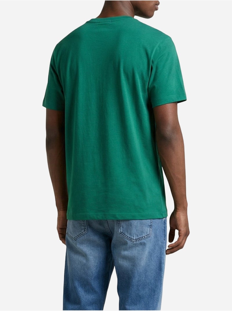 T-shirt met korte mouwen - Calvin Klein Groen - Kiabi