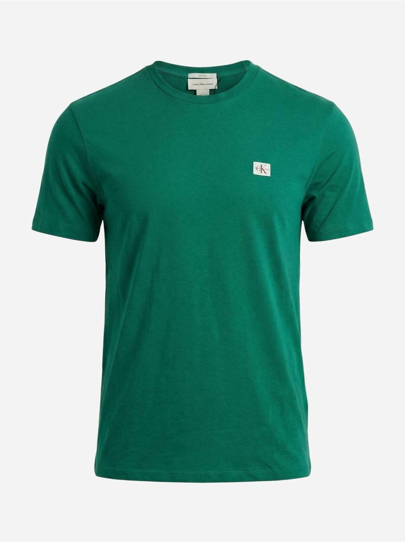 T-shirt met korte mouwen - Calvin Klein Groen - Kiabi