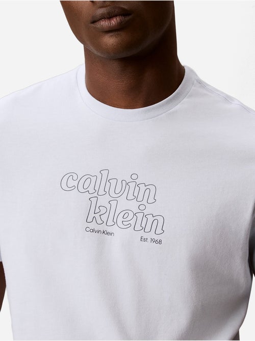 T-shirt met korte mouwen - Calvin Klein - Kiabi T-shirt met korte mouwen - Calvin Klein - Kiabi