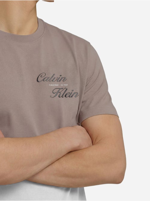 T-shirt met korte mouwen - Calvin Klein - Kiabi T-shirt met korte mouwen - Calvin Klein - Kiabi