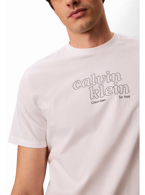 T-shirt met korte mouwen - Calvin Klein - Kiabi T-shirt met korte mouwen - Calvin Klein - Kiabi