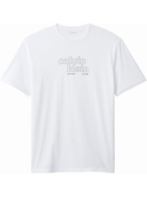 T-shirt met korte mouwen - Calvin Klein - Kiabi T-shirt met korte mouwen - Calvin Klein - Kiabi