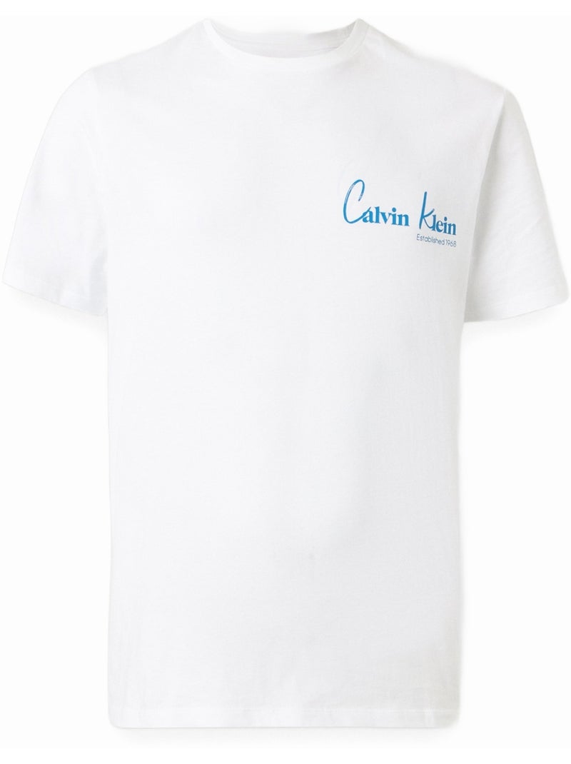 T-shirt met korte mouwen - Calvin Klein Wit - Kiabi