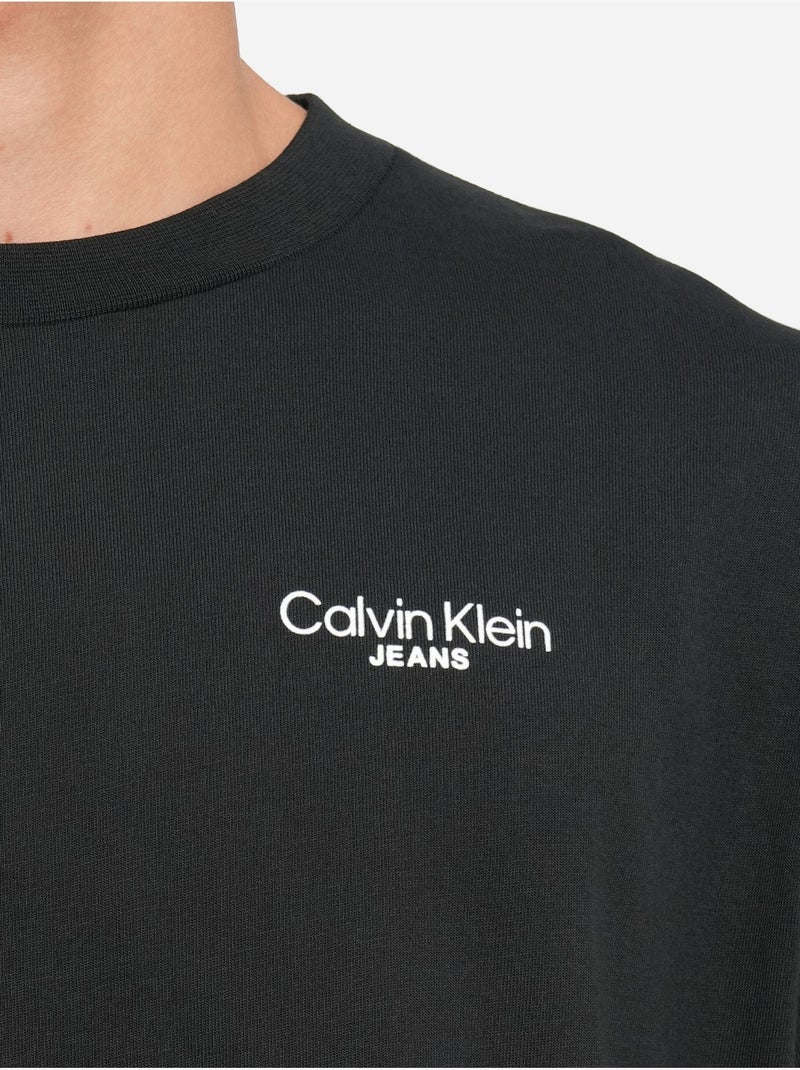 T-shirt met korte mouwen - Calvin Klein Zwart - Kiabi