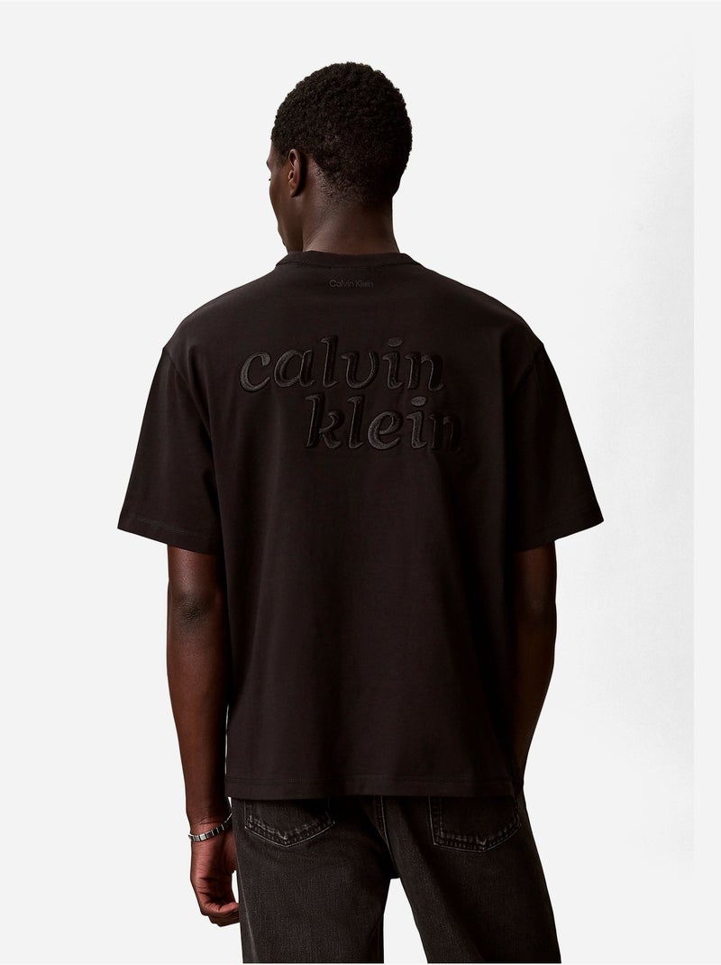 T-shirt met korte mouwen - Calvin Klein Zwart - Kiabi