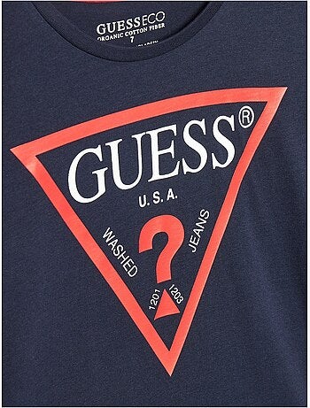 T-shirt met korte mouwen - Guess kids