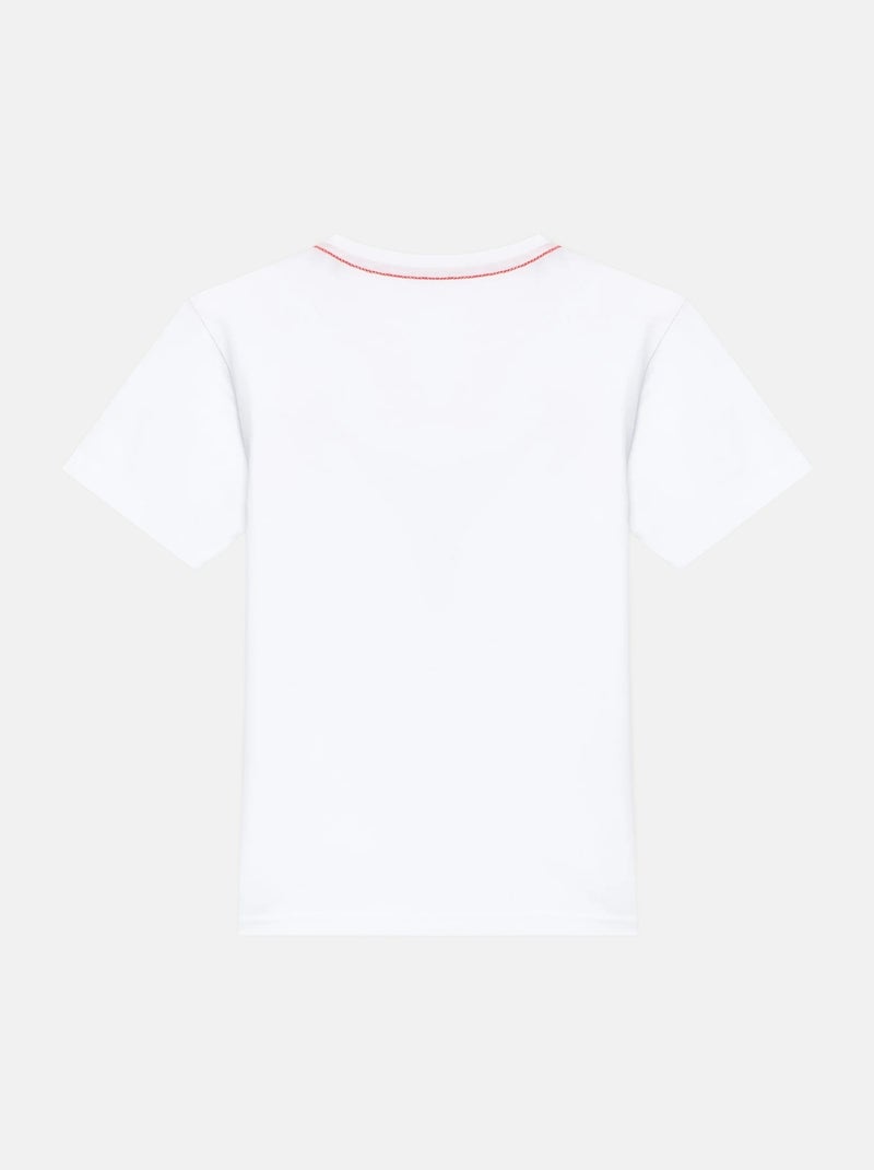 T-shirt met korte mouwen - Guess kids Wit - Kiabi