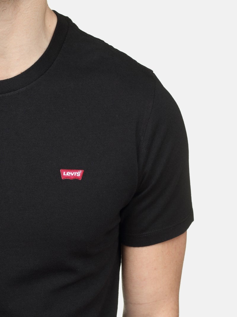 T-shirt met korte mouwen - Levi's Zwart - Kiabi