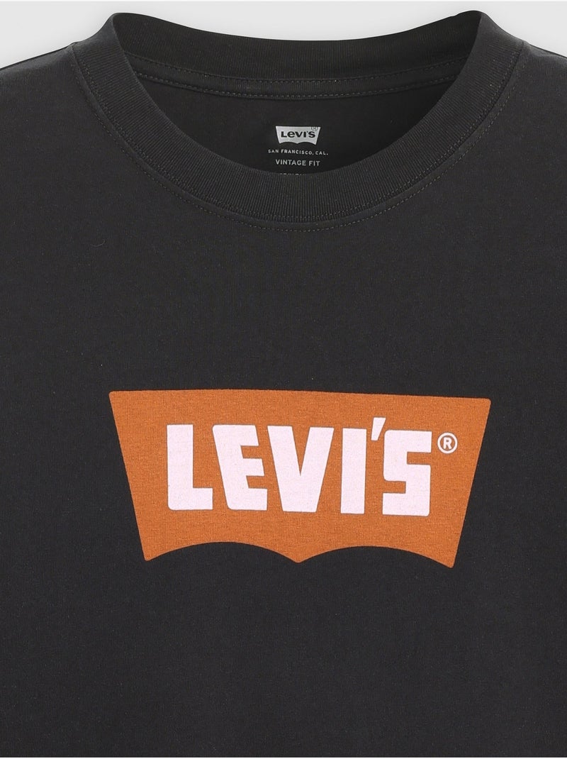 T-shirt met korte mouwen - Levi's Zwart - Kiabi