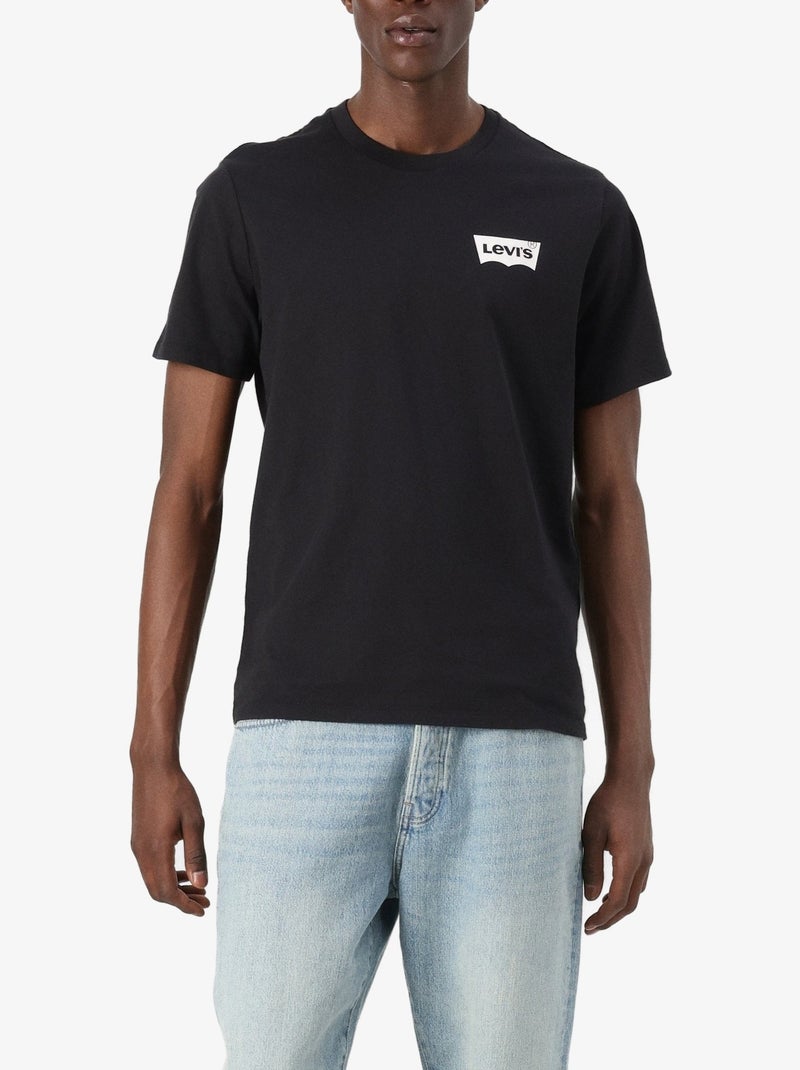 T-shirt met korte mouwen - Levi's Zwart - Kiabi