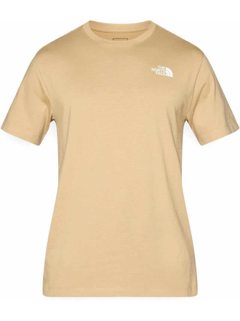 T-shirt met korte mouwen - The North Face Wit Beige - Kiabi