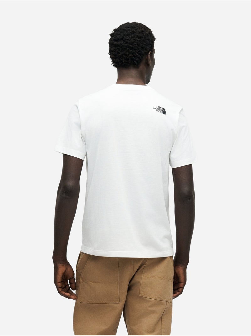 T-shirt met korte mouwen - The North Face Wit - Kiabi