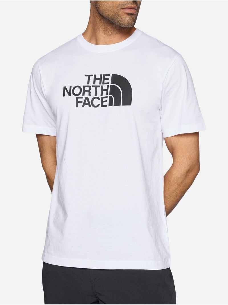 T-shirt met korte mouwen - The North Face Wit Zwart - Kiabi