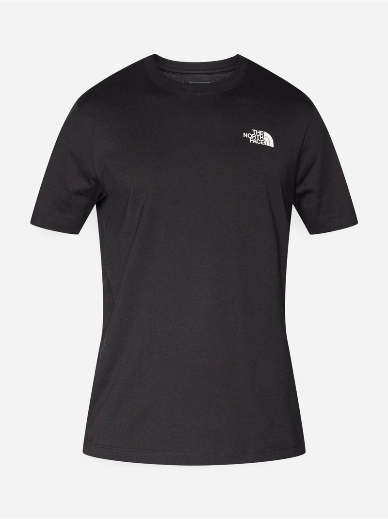 T-shirt met korte mouwen - The North Face Zwart - Kiabi