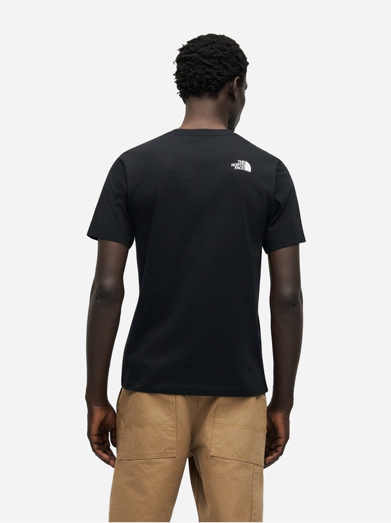 T-shirt met korte mouwen - The North Face Zwart - Kiabi
