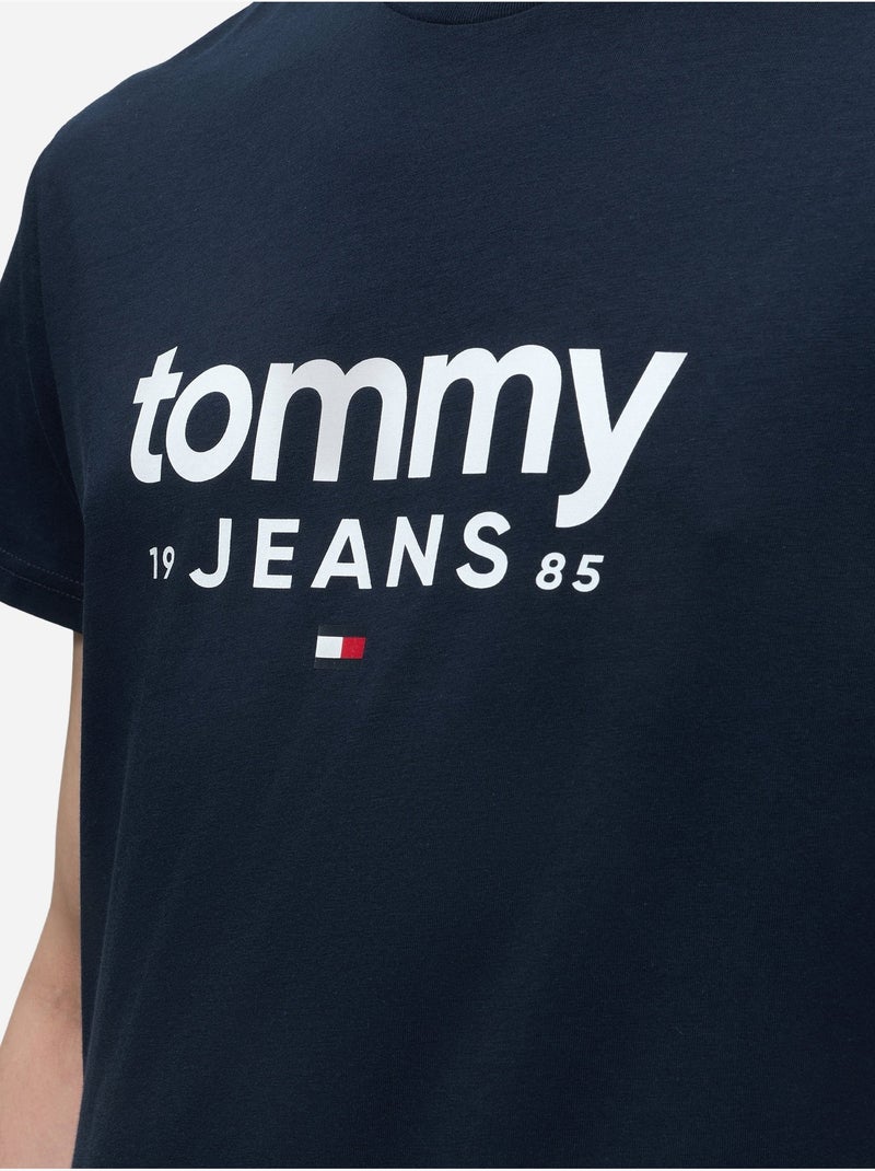 T-shirt met korte mouwen - Tommy jeans Blauw - Kiabi