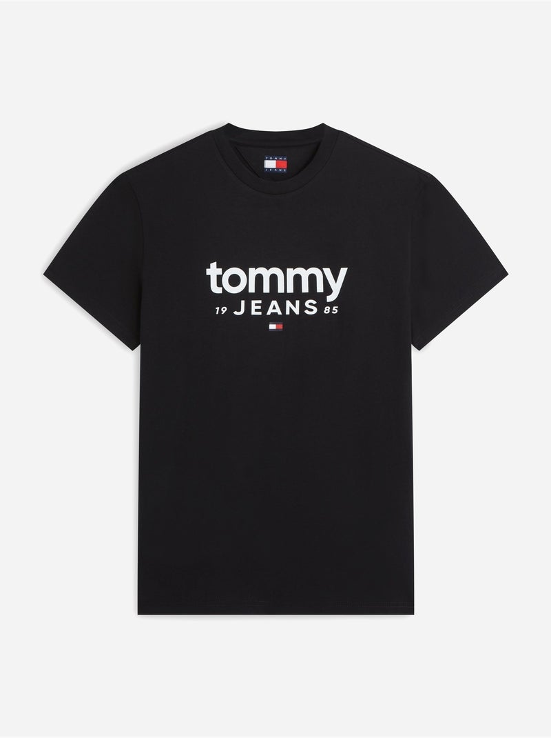 T-shirt met korte mouwen - Tommy jeans Zwart - Kiabi