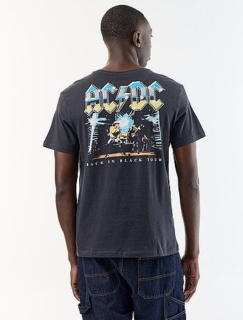 T-shirt met korte mouwen 'AC DC'