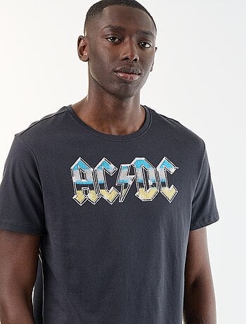T-shirt met korte mouwen 'AC DC'