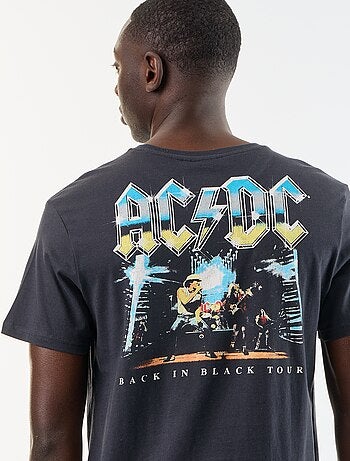 T-shirt met korte mouwen 'AC DC'