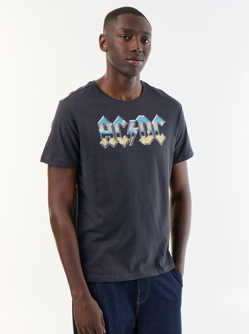 T-shirt met korte mouwen 'AC DC' - Kiabi