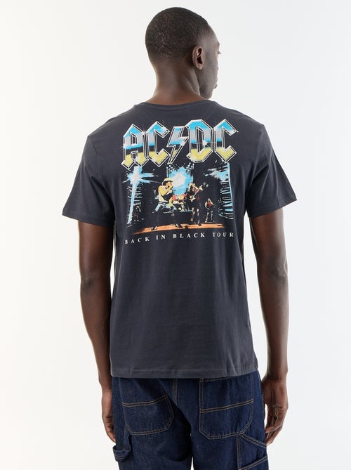 T-shirt met korte mouwen 'AC DC' - Kiabi