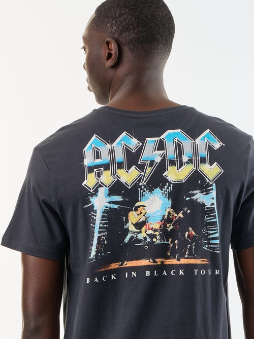 T-shirt met korte mouwen 'AC DC' - Kiabi