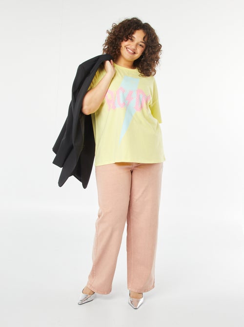 T-shirt met korte mouwen 'AC/DC' - Kiabi