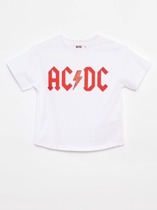 T-shirt met korte mouwen 'AC/DC' - Kiabi