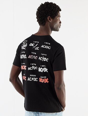 T-shirt met korte mouwen 'AC/DC'