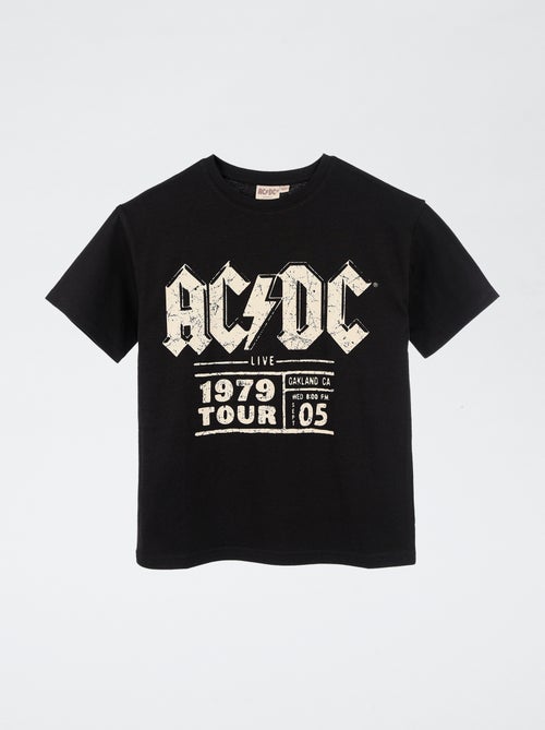 T-shirt met korte mouwen 'AC/DC' - Kiabi