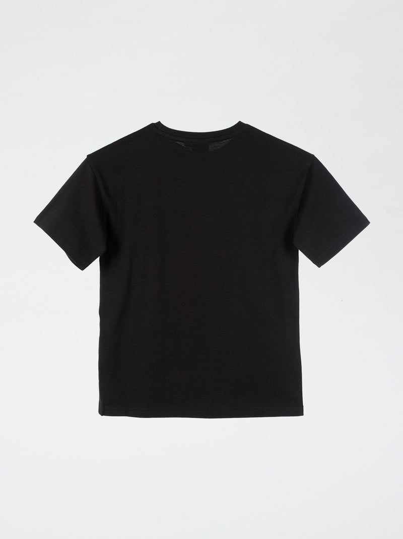 T-shirt met korte mouwen 'AC/DC' Zwart - Kiabi