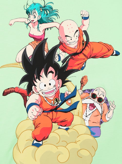 T-shirt met korte mouwen bedrukt met 'Dragon Ball Z' - Kiabi