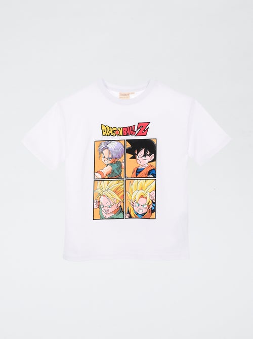 T-shirt met korte mouwen bedrukt met 'Dragon Ball Z' - Kiabi