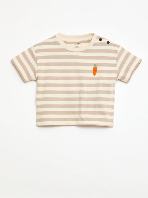 T-shirt met korte mouwen - Kiabi