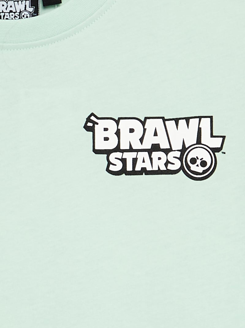 T-shirt met korte mouwen 'Brawl Stars' Groen - Kiabi