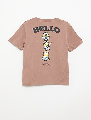 T-shirt met korte mouwen 'De Minions'