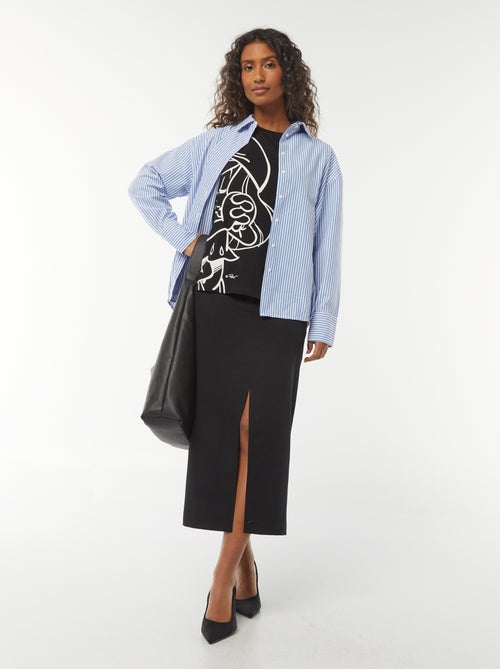 T-shirt met korte mouwen 'De Smurfen' - Kiabi